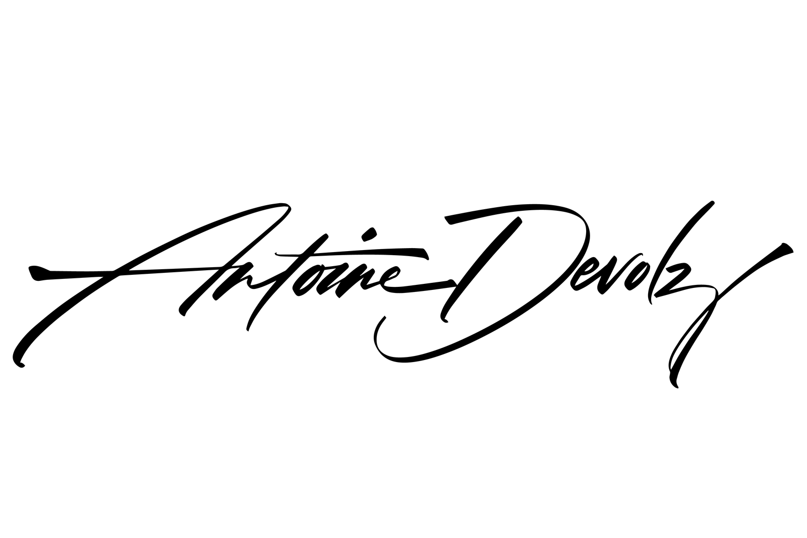 Antoine Devolz Signature Logo